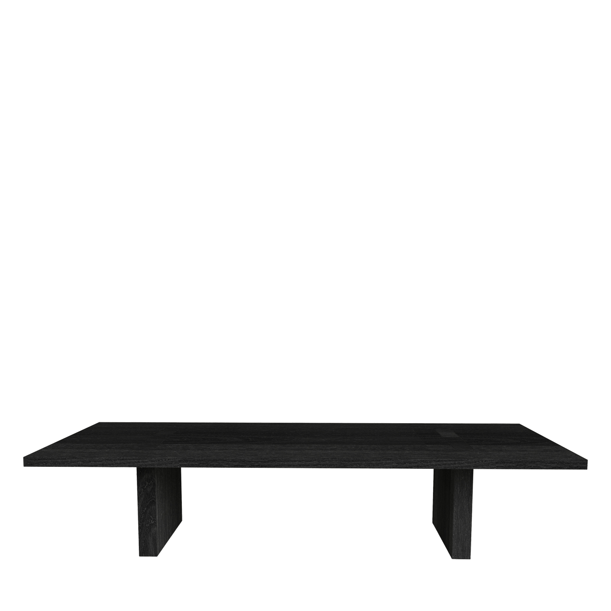 Tocco Rectangular Coffee Table Black Oak