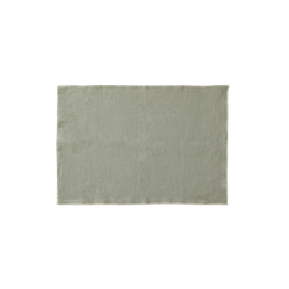 Sage Green Linen Placemat