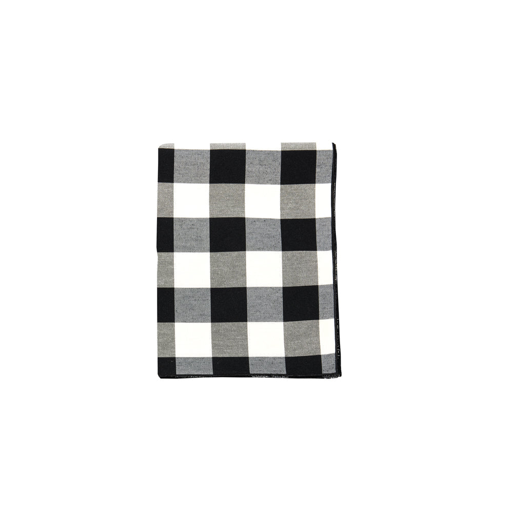 Black and White Check Runner