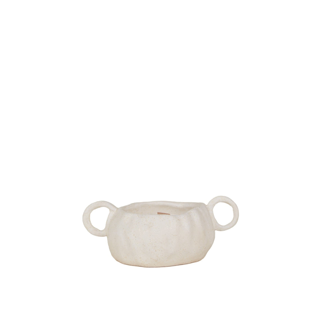 Candle Bowl With Handle