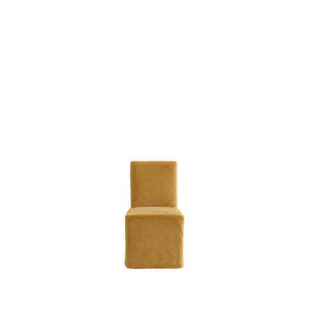 Cape Chair Without Armrest Velvet