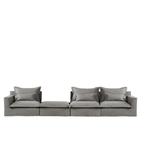 Elba Modular Sofa With Pouff L