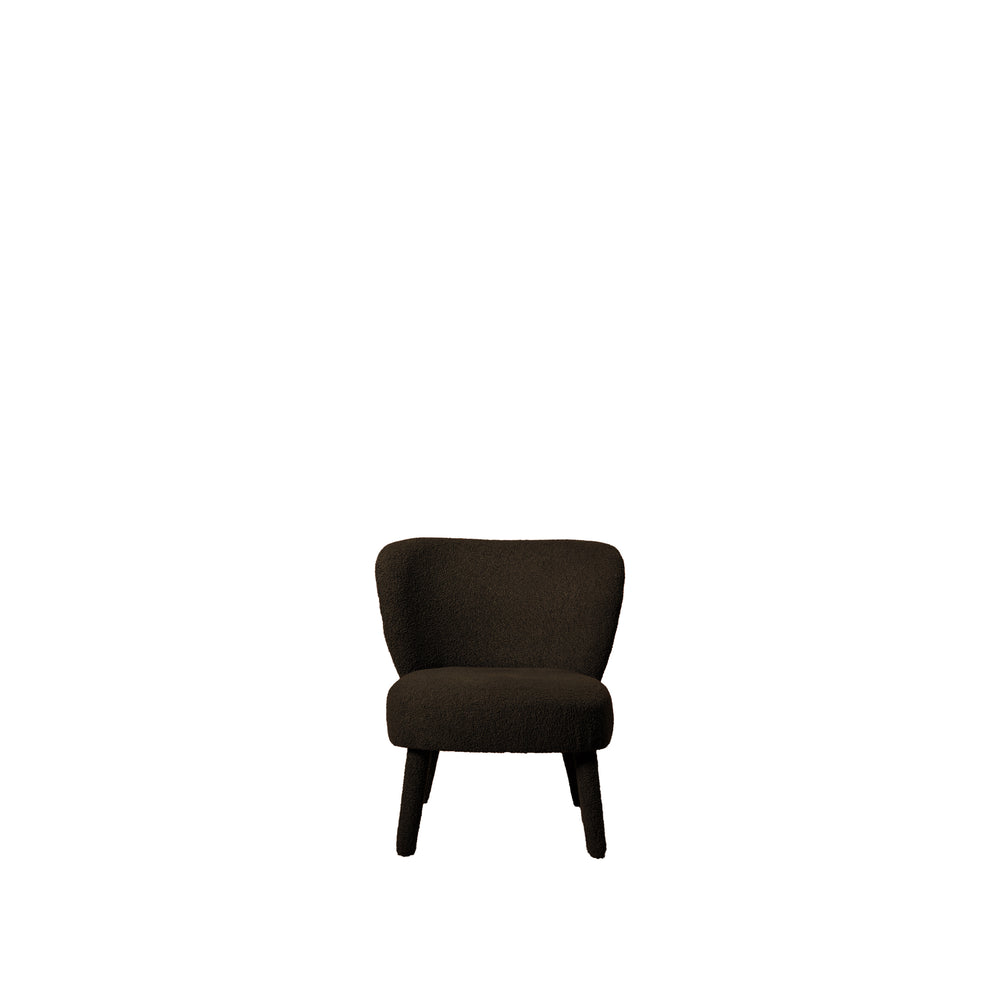 Croco Armchair Dark Brown