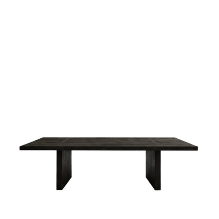 Tocco Rectangular M Dining Table Black Oak