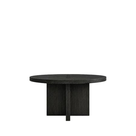 Tocco Round S Dining Table Black Oak