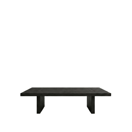 Tocco Rectangular Coffee Table Black Oak