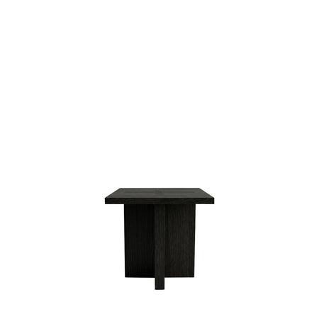 Tocco Square Side Table Black Oak