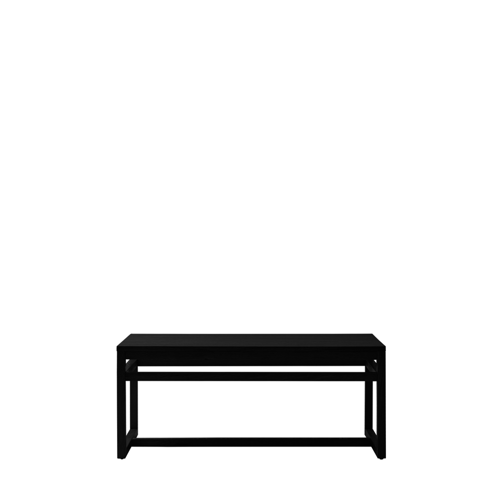 Torre Rectangular Bench Black Oak