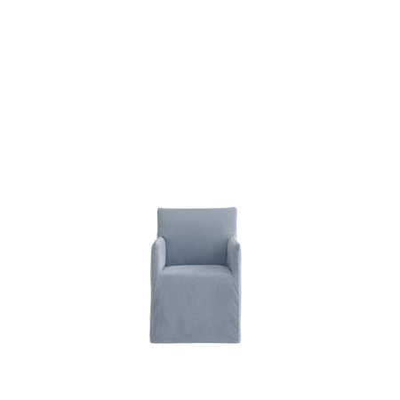 Cape Chair With Armrest Velvet