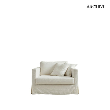 ARCHIVE - Cape Loveseat Semigrey Linen