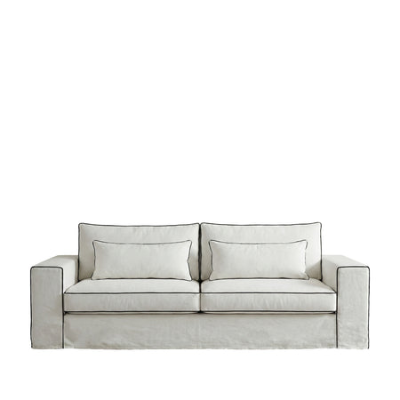 Leva 3 Seater Sofa Contrast Detailed