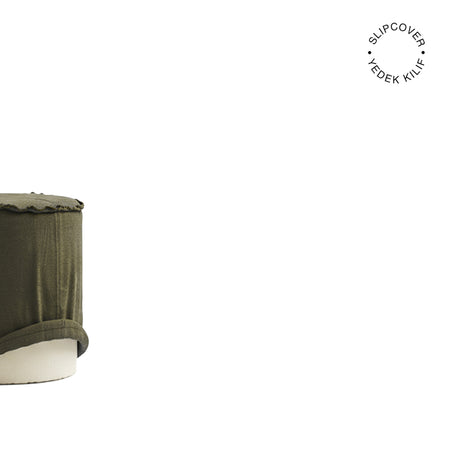 Riva Round Pouff S Cover