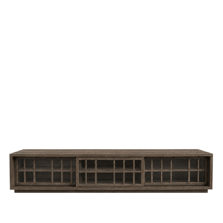 Torre TV Unit Smoked Oak