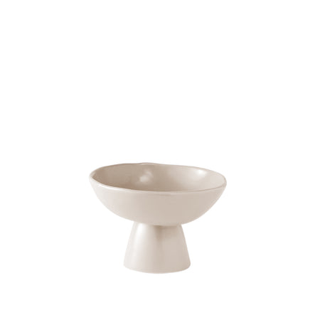 Pedestal Stoneware Medium Serving Stand Jasmin